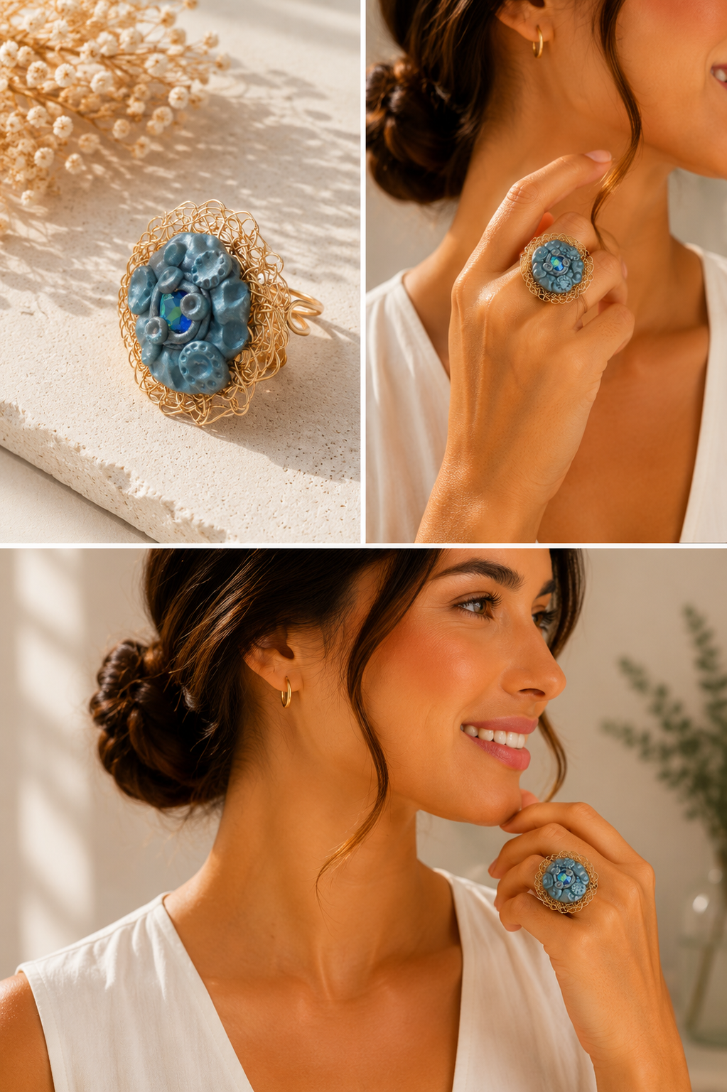 Anillo  Maxi Coral
